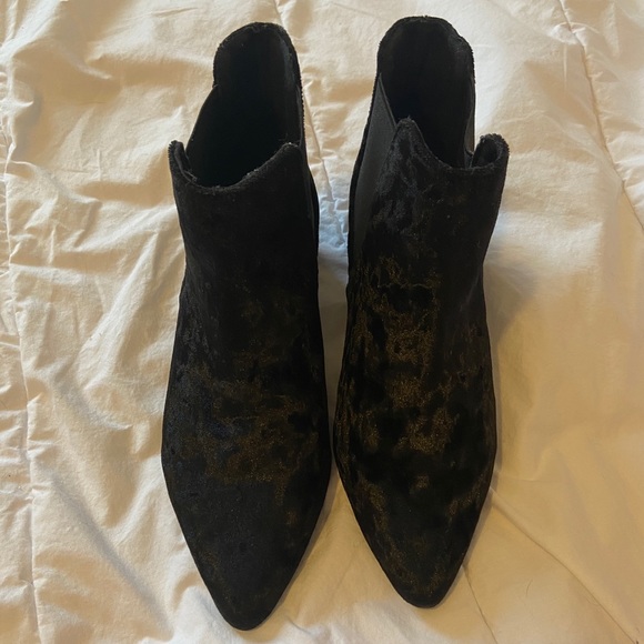 Topshop velvet booties - Picture 2 of 7